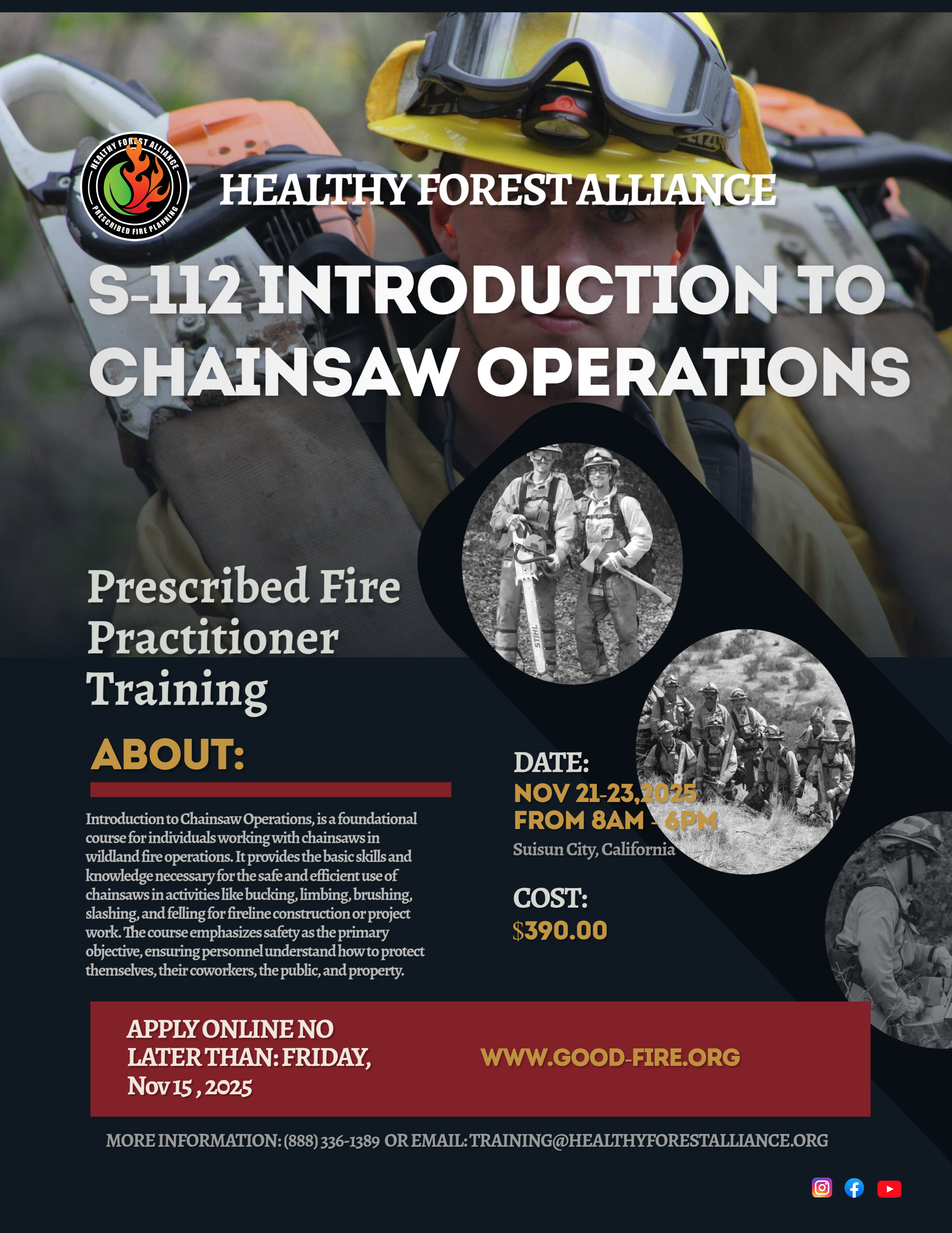 S-112 Introduction to Chainsaw Operations